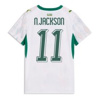 Stroje piłkarskie Senegal Nicolas Jackson #11 Koszulka Podstawowej dla damskie MŚ 2026 Krótki Rękaw
